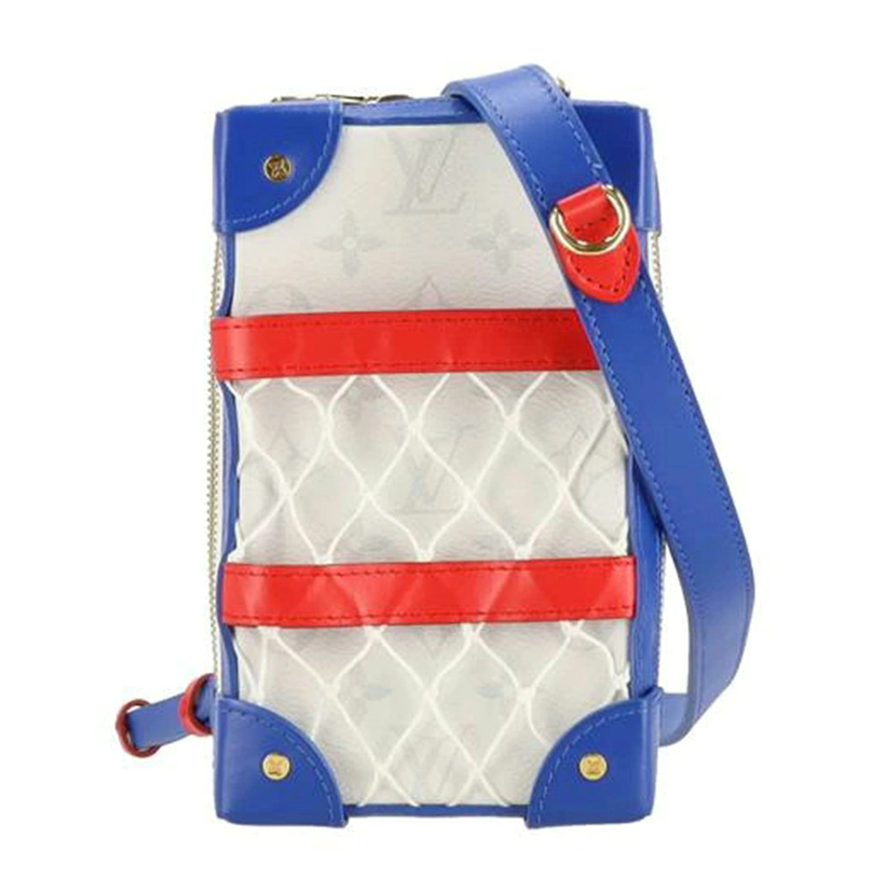 Louis Vuitton Soft Trunk Phone LV Blue White